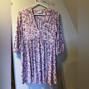 Camaïeu baby doll floral mini dress